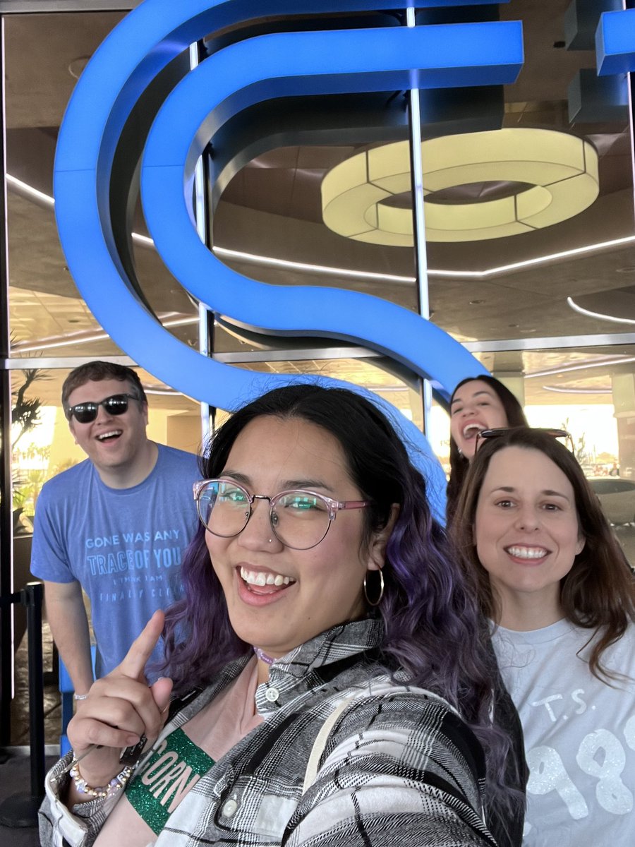 KristaCorbello's tweet photo. We are ready for it #TSTheErasTour #TSErasTourVegas #TS #VegasTSTheErasTour 

@taylorswift13 @taylornation13 @KShiely @matthewtownson @angelicaxduarte https://t.co/Xo0B36SQUr