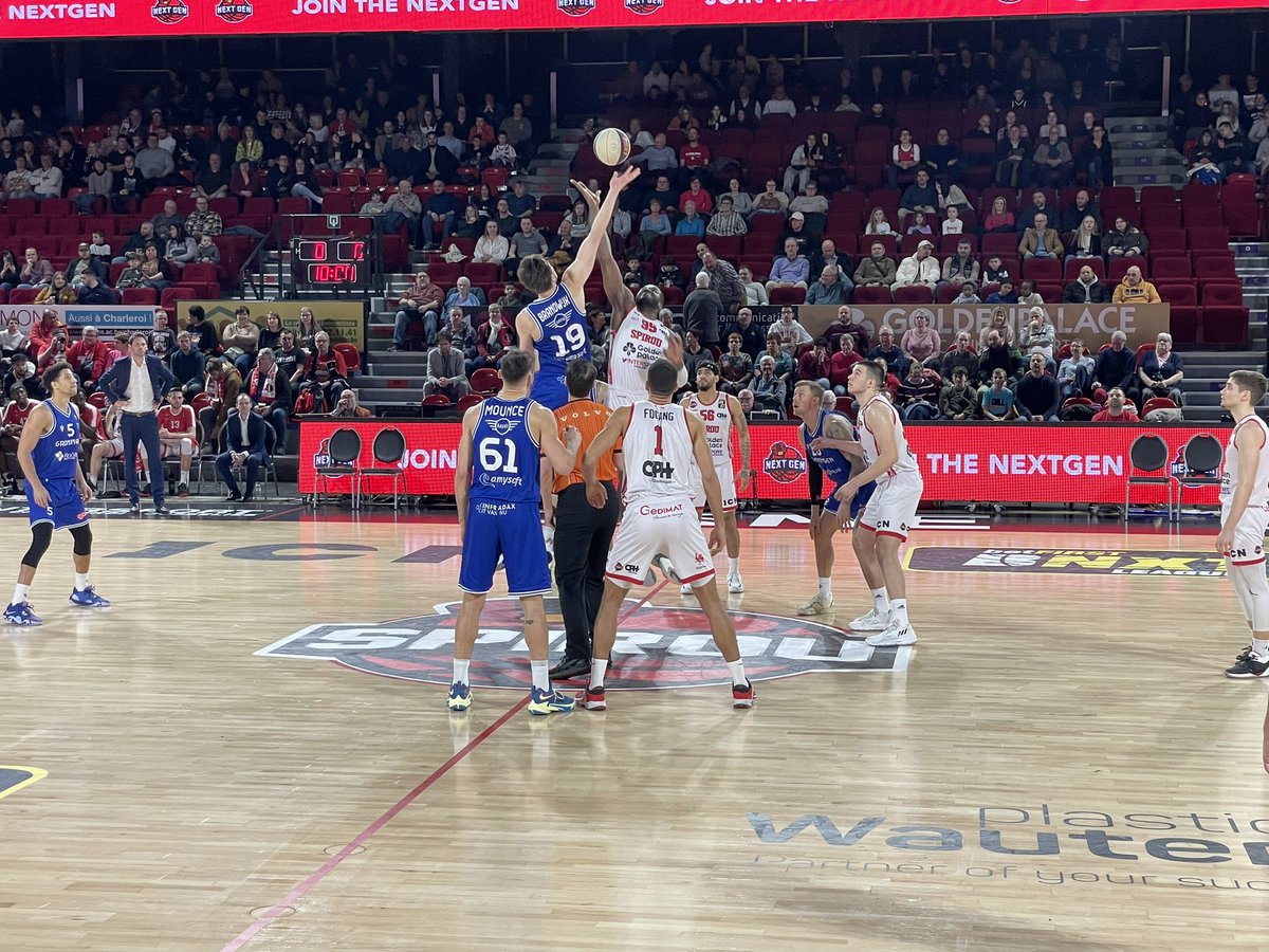 Begin is goed in Charleroi 🏀