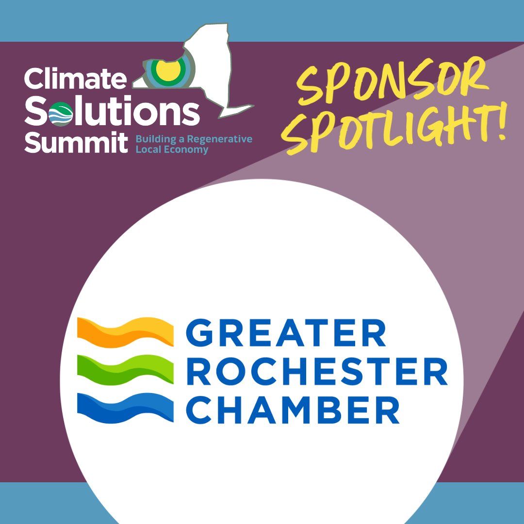climategfl's tweet photo. Thank you @RochesterChambr for sponsoring the Climate Solutions Summit!

#ClimateSolutionsNow #RegenerativeEconomy #ClimateSolutionsSummit https://t.co/pRQArRJbW2