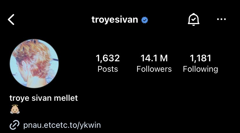 UpdatedTS's tweet photo. 📲| Troye has added ‘mellet’ to his display name on Instagram! https://t.co/j3AD5VXuBY