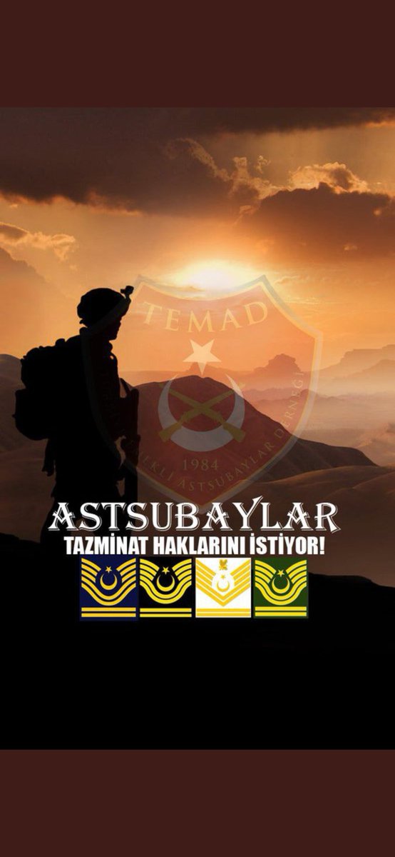 umtdrn80's tweet photo. Astsubaylar tazmimat hakkını istiyor #AstsubayınaSahipÇık https://t.co/diMOZNV6zF
