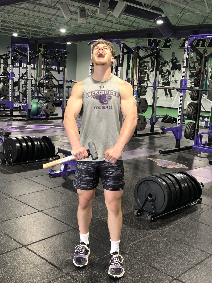 Mckendree_FB's tweet photo. Week 8 Worker of the Week: QB Caleb Fisher! #CAT2M4NIA https://t.co/Aut02fY5Cl