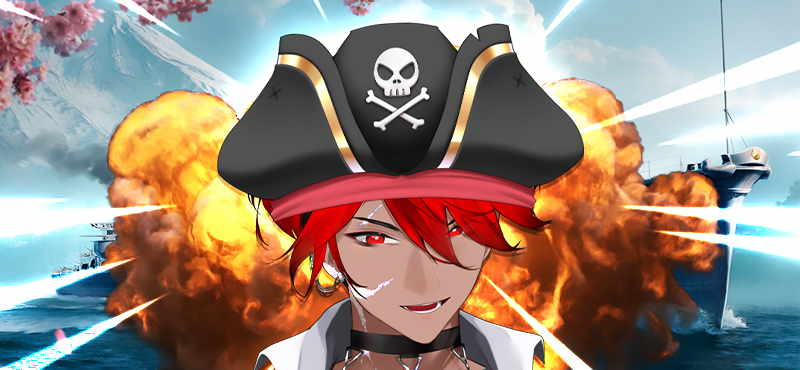 WillVTuber's tweet photo. IM A PIRATE TODAY! ☠️

Come join stream!

#VTuber #ENVtuber 
> Link below https://t.co/aCni8SbfS4