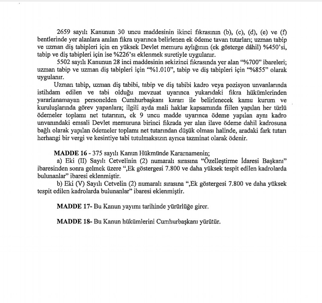 Torba yasa açıklandı. İçinde olmadığımızı gördük. Zannederim ikna olduk,yine de olmayan arkadaşlar varsa ve hala beklemek isterlerse kendileri ayrı çalışabilirler. Aralık ayından beri kaybettiklerimizi kazanmaya çalışacağız. Yanımızda olanlarla yola devam #StajınSonHaftası