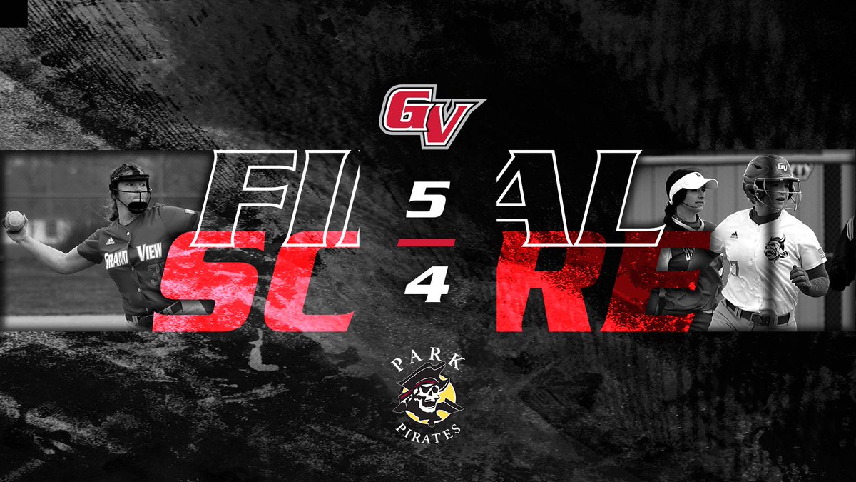 🥎| FINAL | GVU 5 -  PU 4 

Sutten's home run in the 5th inning helps take game 1!💪

First pitch for game two slated for 3PM

#RedRising