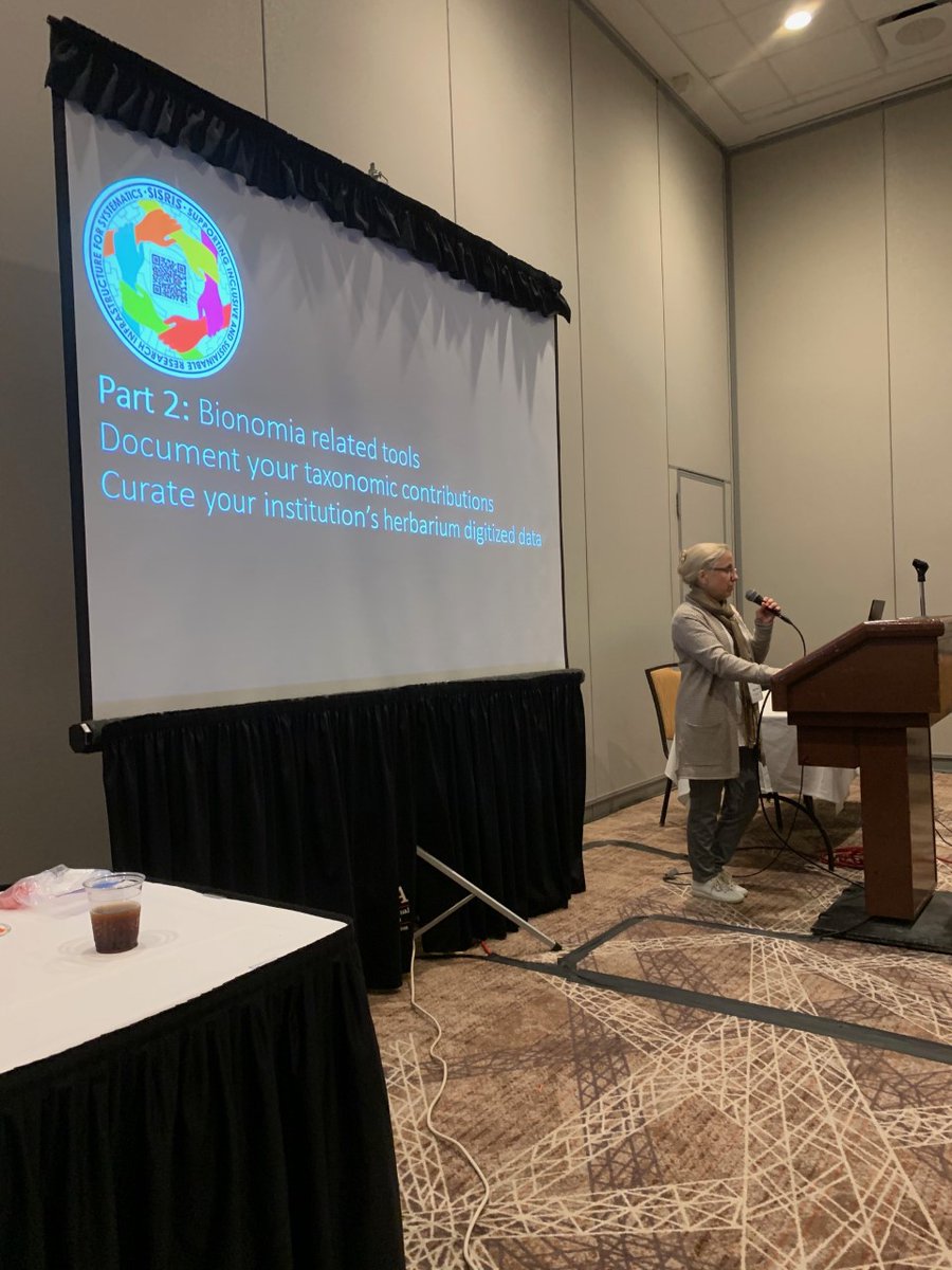The SISRIS ASB workshop is live <a href="/sebiologists/">ASB</a>! Deb Paul <a href="/idbdeb/">Deborah Paul</a> walks us through how #Bionomia helps contemporary researchers advance science.
github.com/aweeks3/SISRIS <a href="/SKrosnick/">Shawn Krosnick</a> @dpsSpiders <a href="/SiobhanLeachman/">Siobhan</a>