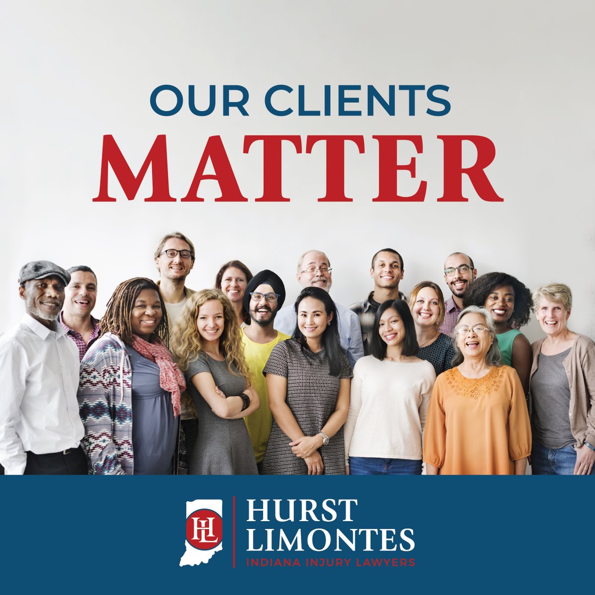 Our Clients Matter.  ⚖️ #OurClientsMatter #IndianaInjuryLawyers #IndianaAccidentAttorneys #IndianaSuperLawyers #PersonalInjuryLawyers #PersonalInjuryAttorneys #Indiana #Indianapolis #DownTownIndy #Indy #HurstLimontes  #Law #PersonalInjury #IndianapolisAbogado #TrialAttorneys