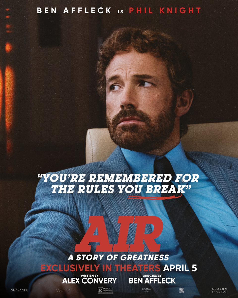 AIR on Twitter "See Ben Affleck as Phil Knight in AIRMovie. Watch