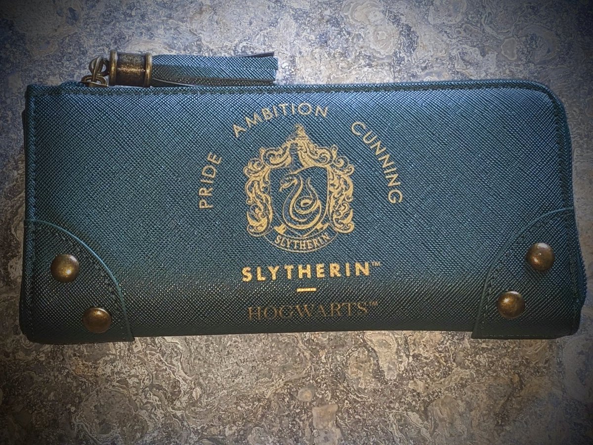 SempleWitcher's tweet photo. Look what came in today!!! 
Where are my fellow Slytherins at? 🐍💚

#Slytherin #ambitious #cunning https://t.co/eC7ocIIJVt