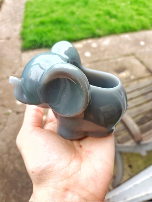 JUST ADDED 🐘 Beautiful Elephant Pen holder available now on my Etsy Shop 🤩 FREE UK DELIVERY #etsyseller<a href="/tag/handmade"class="tags"><span>#handmade</span></a><a href="/tag/cute"class="tags"><span>#cute</span></a><a href="/tag/unique"class="tags"><span>#unique</span></a><a href="/tag/adorable"class="tags"><span>#adorable</span></a><a href="/tag/pretty"class="tags"><span>#pretty</span></a><a href="/tag/shop"class="tags"><span>#shop</span></a>