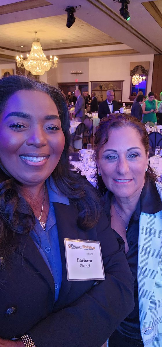 Barbarasharief's tweet image. Super morning at the Broward Workshops State of the County Breakfast! Had a great time seeing friends and colleagues from Broward County.  Dr. Barbara Sharief #economicengine #porteverglades #airport #business