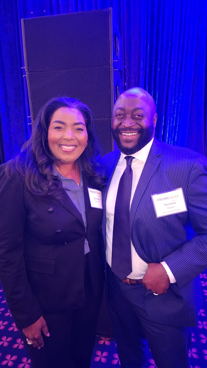 Barbarasharief's tweet image. Super morning at the Broward Workshops State of the County Breakfast! Had a great time seeing friends and colleagues from Broward County.  Dr. Barbara Sharief #economicengine #porteverglades #airport #business