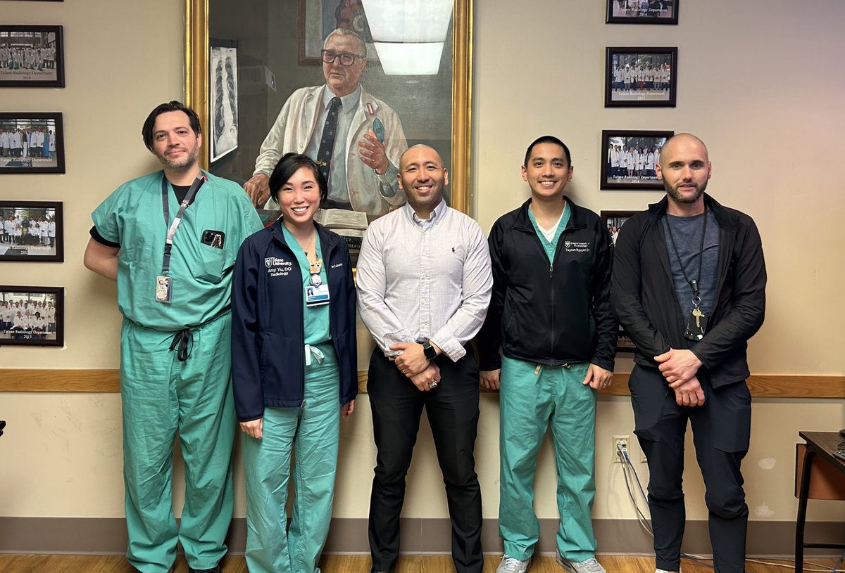 Tulane Radiology (@tulaneradiology) on Twitter photo Dr. Quan Nguyen, breast attending <a href="/BCM_Radiology/">BCM Radiology</a> and TUSOM graduate, gave our #radres a breast board review lecture today. It was great having him visit and giving us his insight on the breast radiology life.
#radres #radiology #breastradiology #tulanemed #tulaneradiology Dr. Quan Nguyen, breast attending <a href="/BCM_Radiology/">BCM Radiology</a> and TUSOM graduate, gave our #radres a breast board review lecture today. It was great having him visit and giving us his insight on the breast radiology life.
#radres #radiology #breastradiology #tulanemed #tulaneradiology