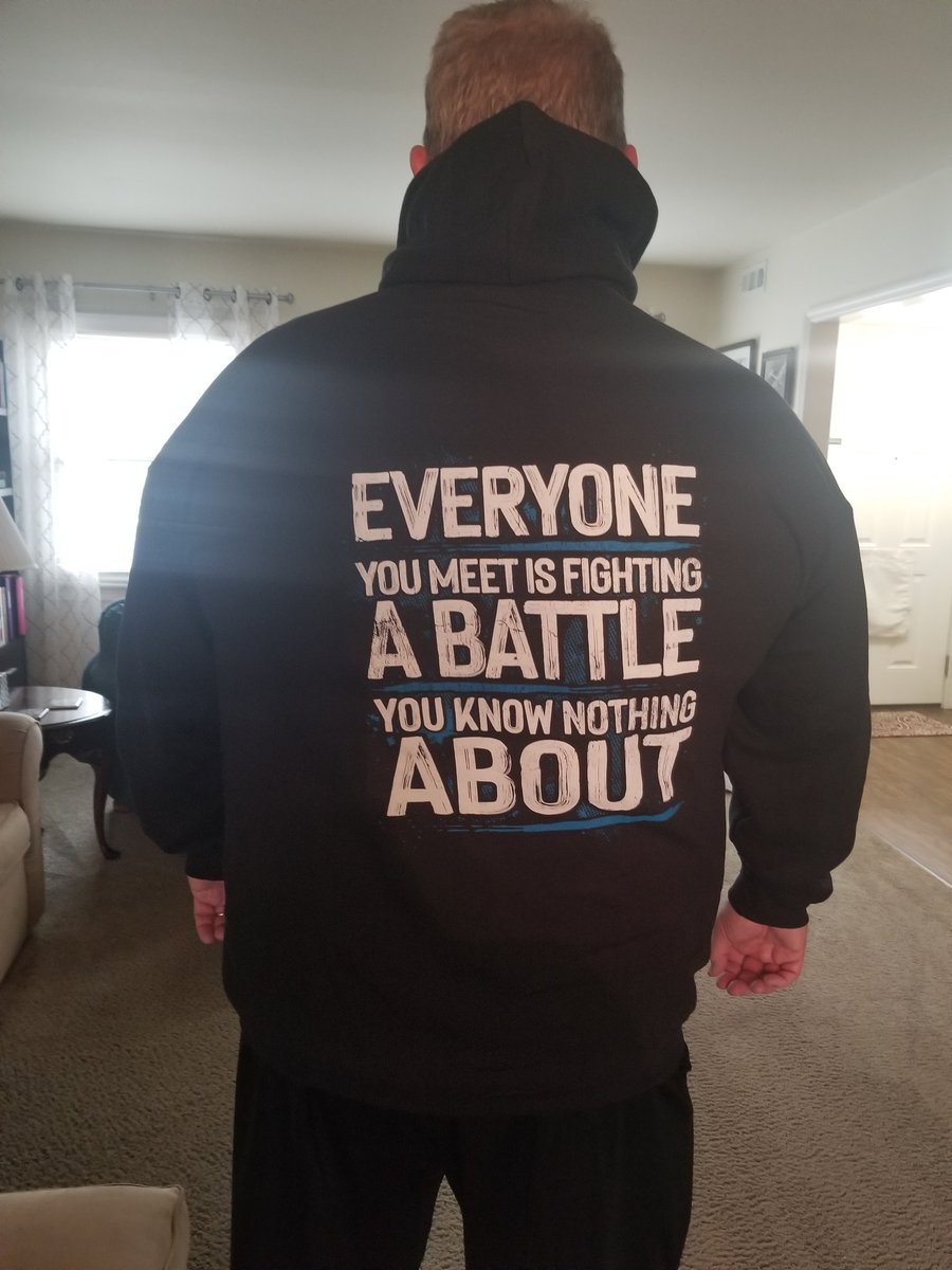 My new favorite hoodie arrived while I was away...

#SupportingVeterans