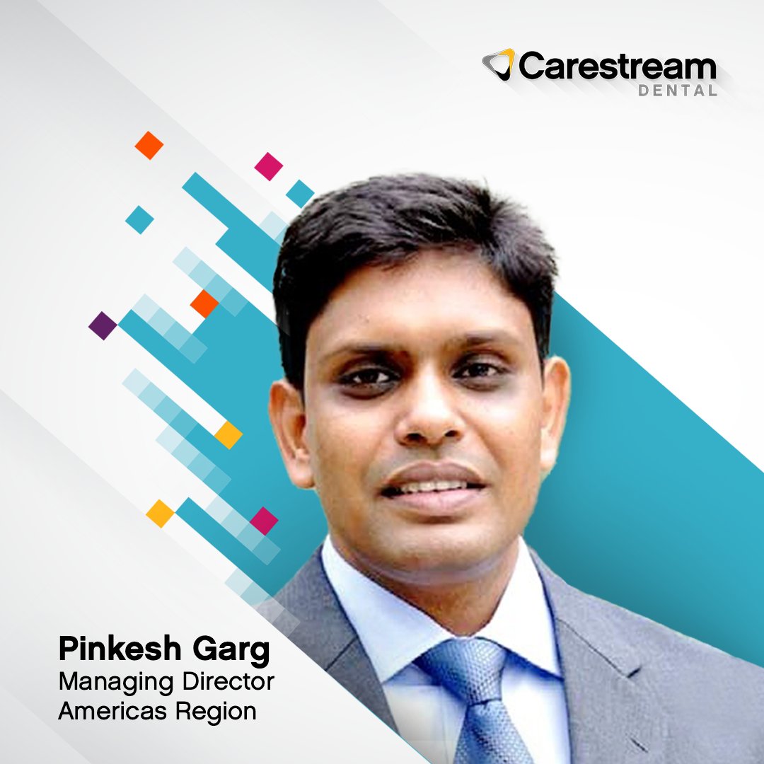 Carestream Dental is pleased to welcome Pinkesh Garg as the new managing director for its Imaging Technology Solutions business in the Americas region. 

Learn more about him and his role here: ow.ly/Eksy50NrHnN

#carestreamdental #digitaldentistry #dentalinnovation