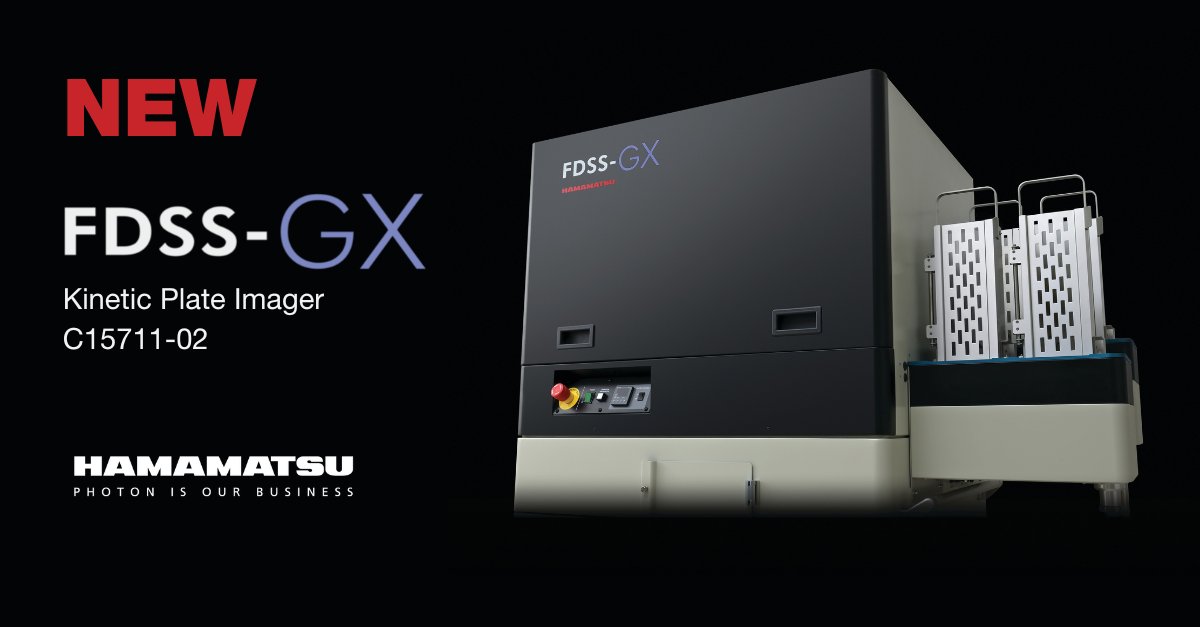 HamamatsuPhoton's tweet image. FDSS-GX with qCMOS®: Our new kinetic plate imager offers high sensitivity for whole plate imaging. Optimized for reliable and stable #highthroughputscreening, the system drives clearer results in your #drugdiscovery, safety, #toxicology, or other research. ow.ly/Qvy050N8eMq