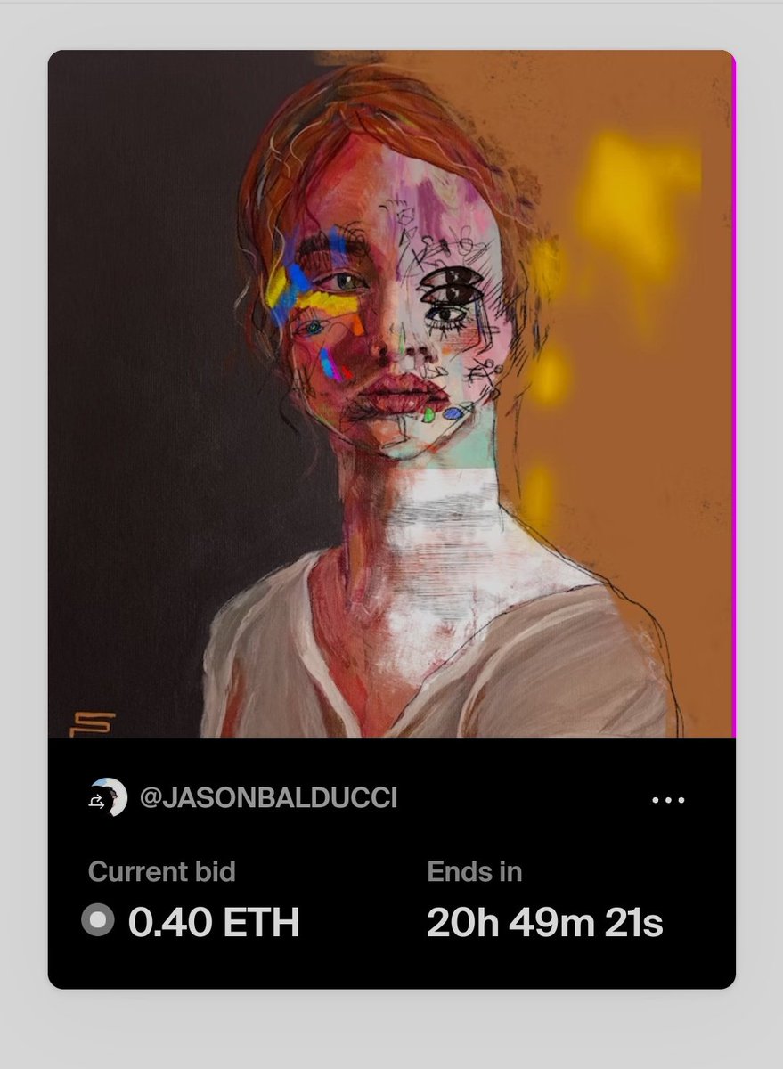 🚨🚨🚨🚨 Live action 🚨🚨🚨🚨

Finally 😍

Waiting for you ❤️

She is waiting for the next offer 👀

foundation.app/@JASONBALDUCCI…