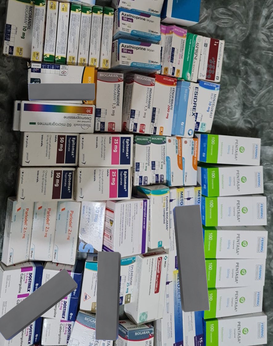 paulina_kero's tweet photo. #ادوية_مجانية بس لمريض محتاج ما عندو القدرة يشتري
المطلوب #وصفة_طبية حديثة
الدوا مش للتخزين او للتجارة
ويللي بيقدر يتبرع باي مبلغ مقابيل الدوا بكون عم يساهم بمساعدة
و بتأمين دوا لمريض سرطان 🙏
ما تحرجوني ☺️
#Rilutek #cellcept #pentasa
#nicorandil #minirinMelt
#montelukast #metoprolol
#Atrovent Unidose
recharge #spiriva_respimat
#seretide générique #tarka180/2 #tarka240/2 #lipitamsirop #ferrostaneSirop #Creon
اي دواء مش عم تلاقوه وبتحبوا امنلكم ياه انبوكس مي 🙏
#وجعك_وجعي
0033641385382