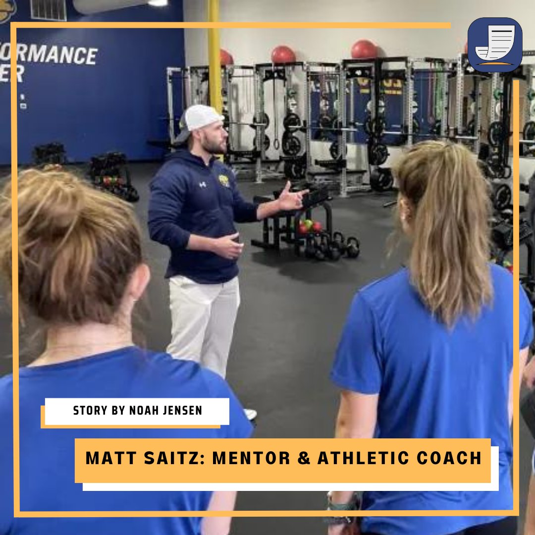 WebsterJournal's tweet photo. Student reporter Noah Jensen recently profiled Webster strength &amp; conditioning coach Matt Saitz, click the link below for the full story!

https://t.co/xq5i43EZAR

Photo by Vanessa Jones. https://t.co/7MyexbKlKa