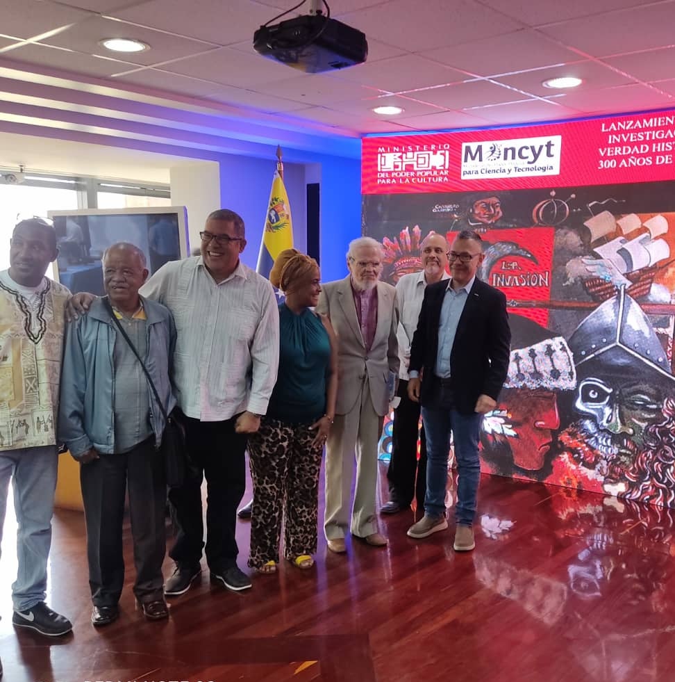 Lanzamiento de convocatoria MppCienciay Tecnología y MppCultura Convocatoria de financiamiento de investigaciones para el esclarecimiento de la verdad histórica sobre los 300 años de dominacion colonial