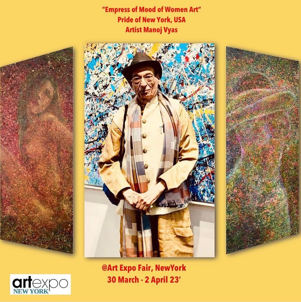 Dear friends,

Watch out for this space! Save the Date..

Tick Tock …Countdown Begins Starts..
Gear up..Ready Steady &amp; Go..

I Manoj Vyas, am very excited to be a part of the #Art Expo Fair, New York's #30 March -2 April 2023 edition, under the panel of #Artmudra - de art xp…