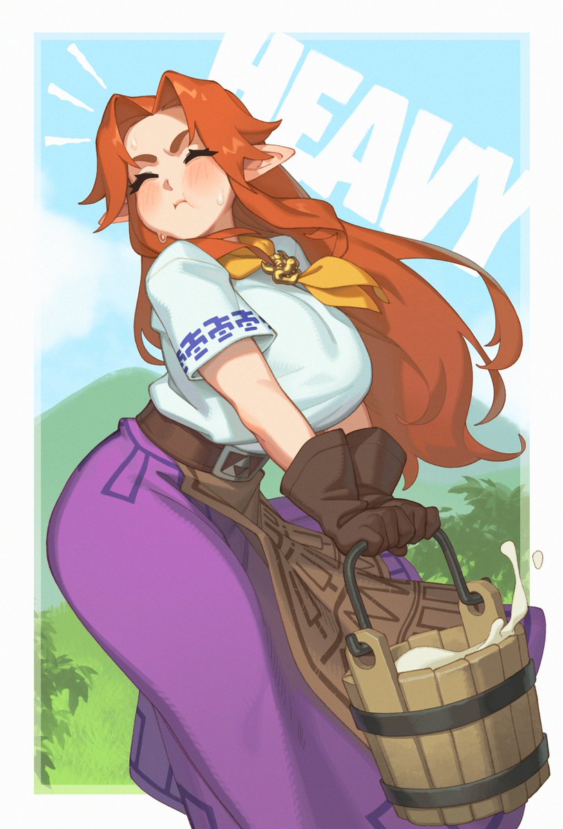 Rizdraws's tweet photo. Heavy load 🥛 https://t.co/OGezU3Q1Si