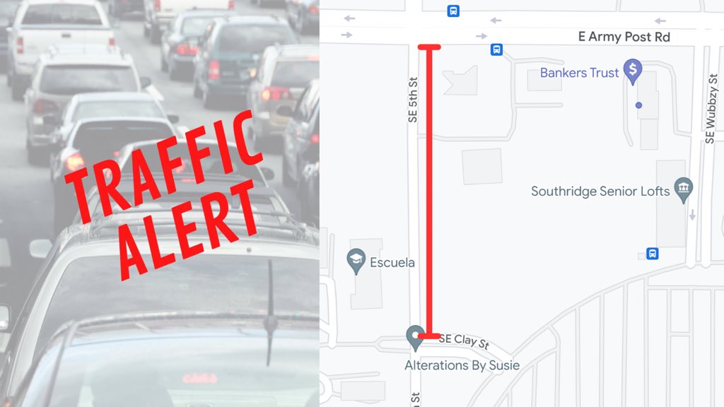 Des Moines Police on Twitter "SE 5th & Army Post Road SE 5th St south