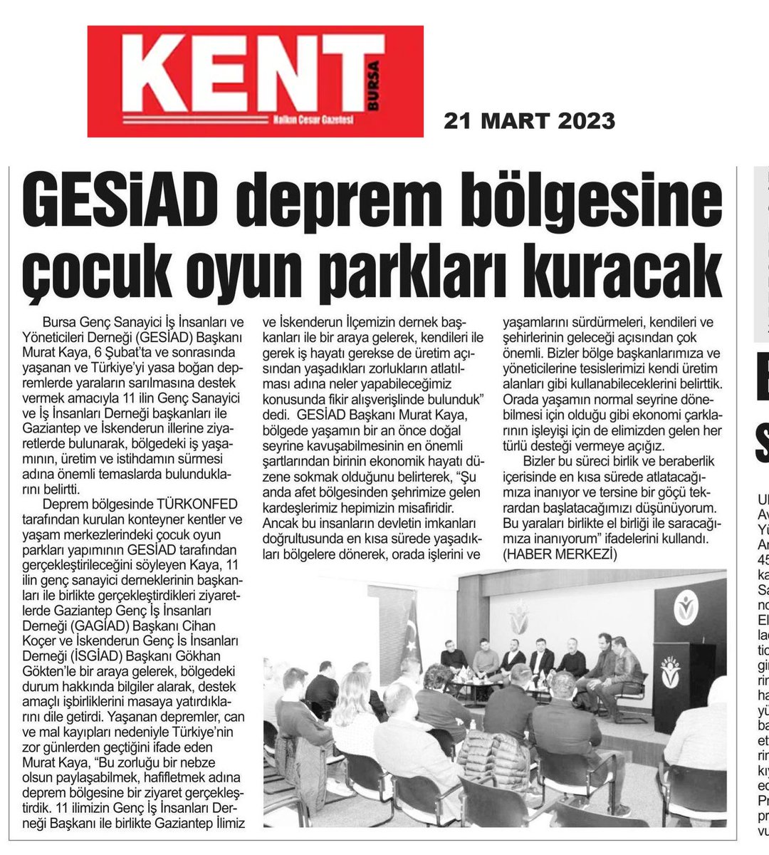 İşler Güçler...
#Gesiad
#Bursa