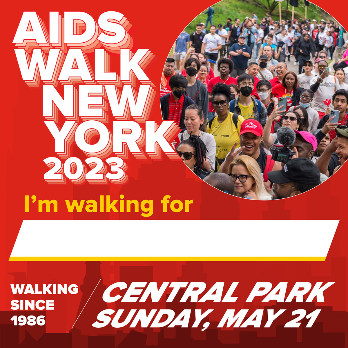 AIDS Walk New York (aidswalkny) / Twitter