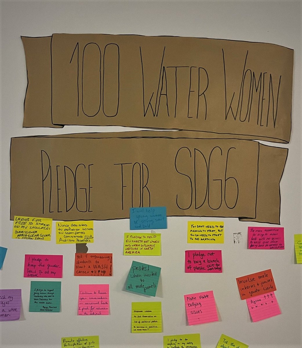 Netherlands Consulate General in NY (@nlinny) on Twitter photo Women in water from around the🌏gathered at the Netherlands Water House <a href="/nywaterweek/">NY Water Week</a>! Kick-off speech by <a href="/EvelynPMAruba/">Evelyn Wever-Croes</a>. Attendees exchanged experiences, ideas and signed pledges together to #empower women in the water sector✍️#strongertogether #WaterAction Women in water from around the🌏gathered at the Netherlands Water House <a href="/nywaterweek/">NY Water Week</a>! Kick-off speech by <a href="/EvelynPMAruba/">Evelyn Wever-Croes</a>. Attendees exchanged experiences, ideas and signed pledges together to #empower women in the water sector✍️#strongertogether #WaterAction