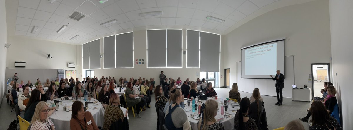 Sunningdale School (@sunningdalene) on Twitter photo Amazing turnout for our <a href="/SENhub_/">SENhub @ Sunningdale School</a> National PMLD Conference today! Specialist practitioners from all over the UK turned up to hear <a href="/LilaKossyvaki/">Dr Lila Kossyvaki</a> <a href="/PeterImray/">Peter Imray</a> <a href="/jo3grace/">Joanna Grace PhD</a> <a href="/RushtonRosie/">Rosie Rushton</a> <a href="/be_more_awesome/">James Waller</a> #juliabarnes discuss all things #PMLD #bemore Amazing turnout for our <a href="/SENhub_/">SENhub @ Sunningdale School</a> National PMLD Conference today! Specialist practitioners from all over the UK turned up to hear <a href="/LilaKossyvaki/">Dr Lila Kossyvaki</a> <a href="/PeterImray/">Peter Imray</a> <a href="/jo3grace/">Joanna Grace PhD</a> <a href="/RushtonRosie/">Rosie Rushton</a> <a href="/be_more_awesome/">James Waller</a> #juliabarnes discuss all things #PMLD #bemore