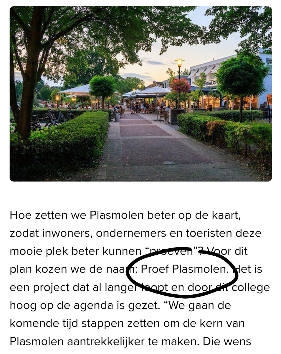 Hee <a href="/proefwageningen/">Proef Wageningen</a>! Ben bang dat Proef Plasmolen jullie fantastische slogan heeft ingepikt. Zelfde reclamebureau? maasburen.nl/berichten/plas…