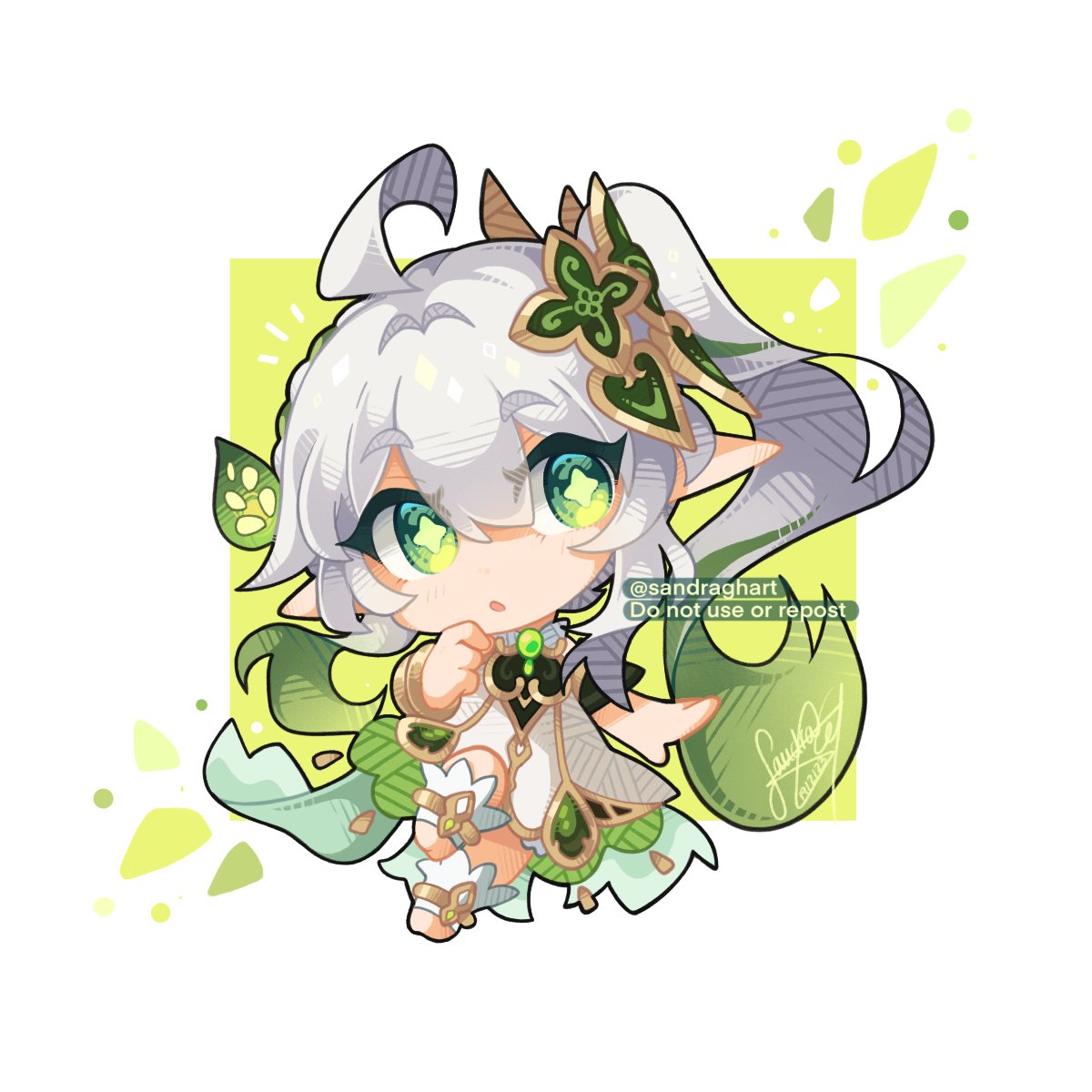 ウェンティ(原神) 「Chibi Archons!  」|🌠 ​ Sandra 🌠 FicZone 2023のイラスト