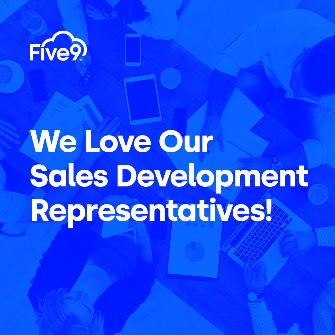 Five9's tweet photo. #Five9 💙 our BDRs and SDRs. We appreciate and thank you for all that you do! Join us in recognizing and celebrating BDRs today and everyday. #BDRAppreciationWeek https://t.co/wl63xom4ag