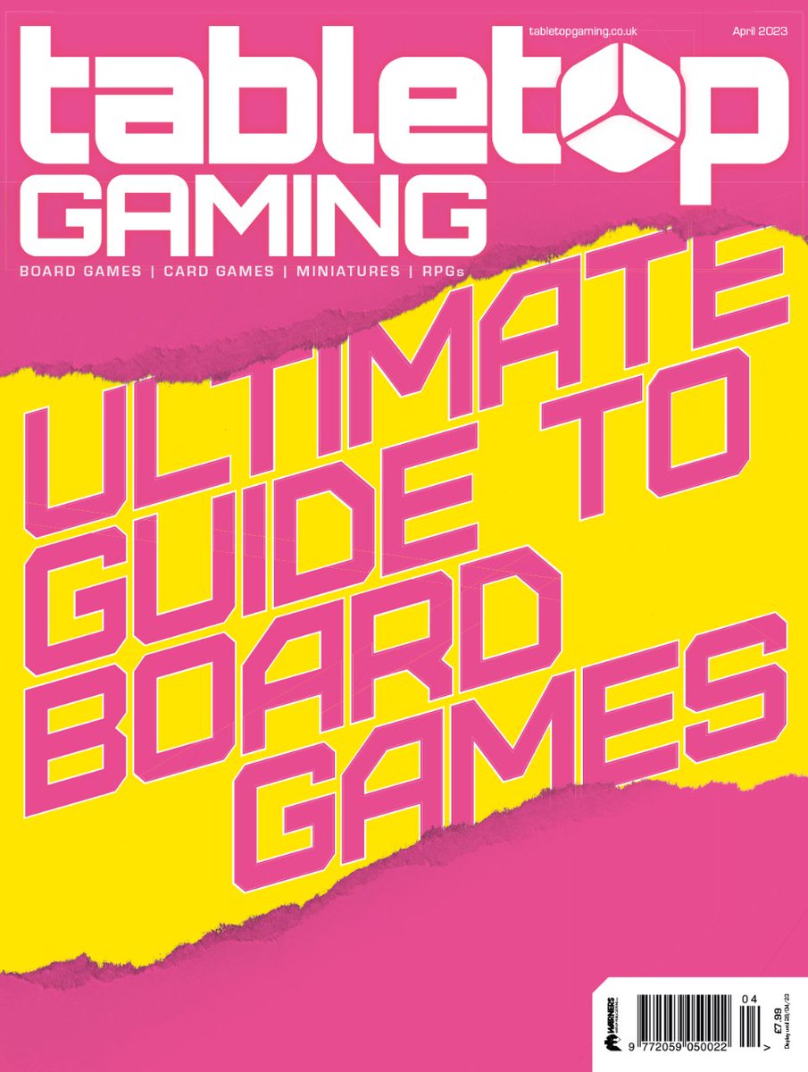 TabletopMag's tweet photo. It's here, your ultimate guide to board games
Buy your copy here https://t.co/U31kK0LGLb
#boardgames #boardgame #rpgs #rpg #miniatures #miniaturewargames #cardgames #tcgs #tabletopgaming #tabletopgamingmagazine https://t.co/QNCqPXCkR0