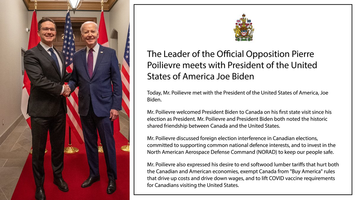 Pierre Poilievre tweet media