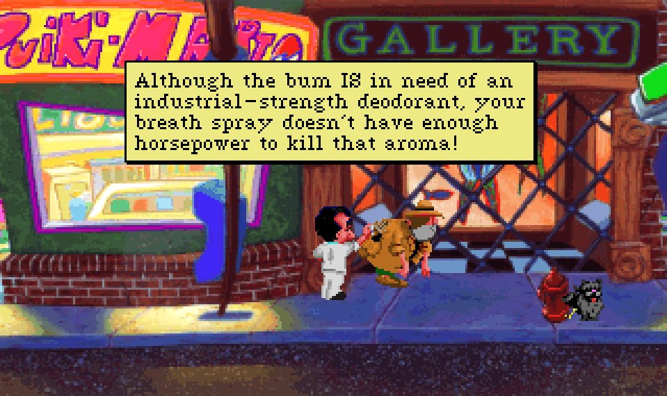 Adv_Ambience's tweet photo. Worth a try 😇 #sierra #adventuregames #funny #leisuresuitlarry #allowe @allowe https://t.co/6zmtRUdvyD
