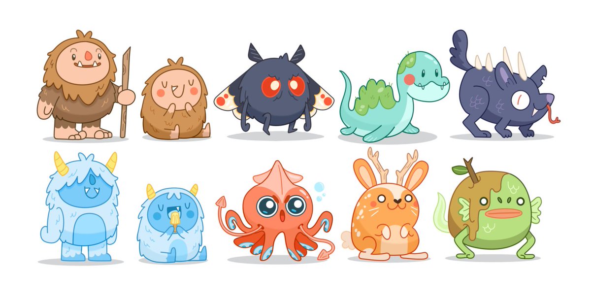 Hey guys! Some new goos are on their way super soon for Goo Gladiators👀This next week should be fun #goo #cryptid #indiedev