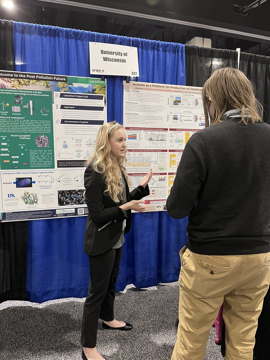 So thankful to have spent the global 2023 #BiophysicsWeek at the #ARPAE23 innovation summit, presenting to others how biophysics and chemical engineering can be complementary to one another in helping solve current climate issues our world is facing!