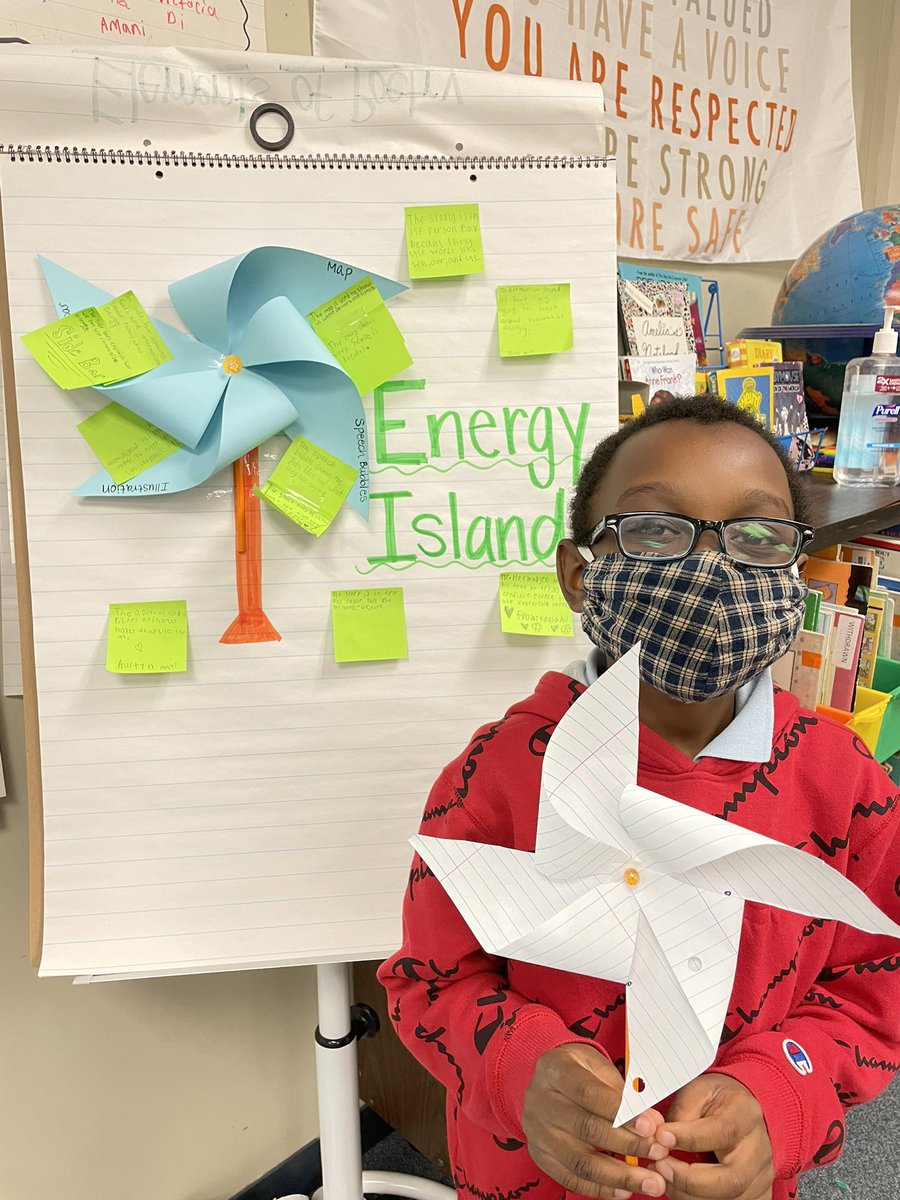 Mrs_Hall02's tweet photo. Inspired by Energy Island! This week we focused on making inferences, identifying point of view, and discussed the purpose of text features! Added bonus: we got to talk science in ELA 😎@ReesStars @MireyaFromTX @LAschuldt https://t.co/054zAd0Ntv