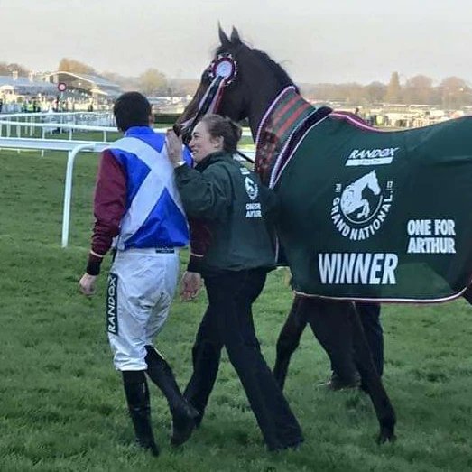 We are sad to share that One For Arthur died this morning. A horse of a lifetime, he made our dreams come true when winning the Aintree Grand National in 2017. Arthur had a fabulous life on and off the track, and in winning at Aintree brought himself immortality. We will miss him