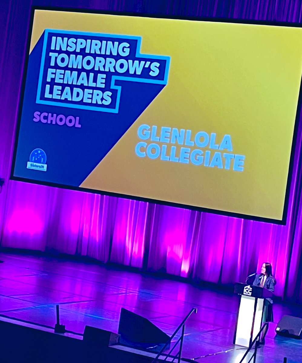 Celebrating <a href="/SistersIN_HQ/">SistersIN</a> today - privileged to mentor Grace from <a href="/GlenlolaSchool/">Glenlola Collegiate</a>. Loved having her at <a href="/YE_NI/">Nita Yeast</a> event <a href="/InvestNI/">Invest NI</a> yesterday