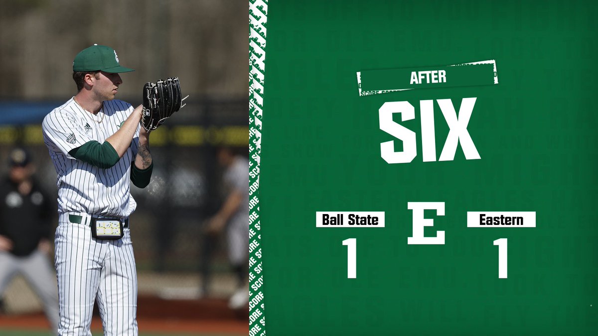 EMU_Baseball's tweet photo. After 6 | BSU 1, EMU 1
๐๐'๐ฏ๐ ๐ ๐จ๐ญ ๐ ๐ฉ๐ข๐ญ๐๐ก๐ข๐ง๐ ๐๐ฎ๐๐ฅ ๐จ๐ง ๐จ๐ฎ๐ซ ๐ก๐๐ง๐๐ฌ ๐๐ฌ ๐๐จ๐ฎ๐ฌ๐ ๐๐ฑ๐ข๐ญ๐ฌ ๐ญ๐ก๐ ๐ ๐๐ฆ๐ ๐ญ๐ฒ๐ข๐ง๐ ๐ ๐ฌ๐๐๐ฌ๐จ๐ง-๐ก๐ข๐ ๐ก 8โฃ ๐ฌ๐ญ๐ซ๐ข๐ค๐๐จ๐ฎ๐ญ๐ฌ!
๐https://t.co/pTvi92KnJw
๐บ https://t.co/r0Vr4ztrZn
#EMUEagles | #EMUBats https://t.co/JIR1g7TDSh