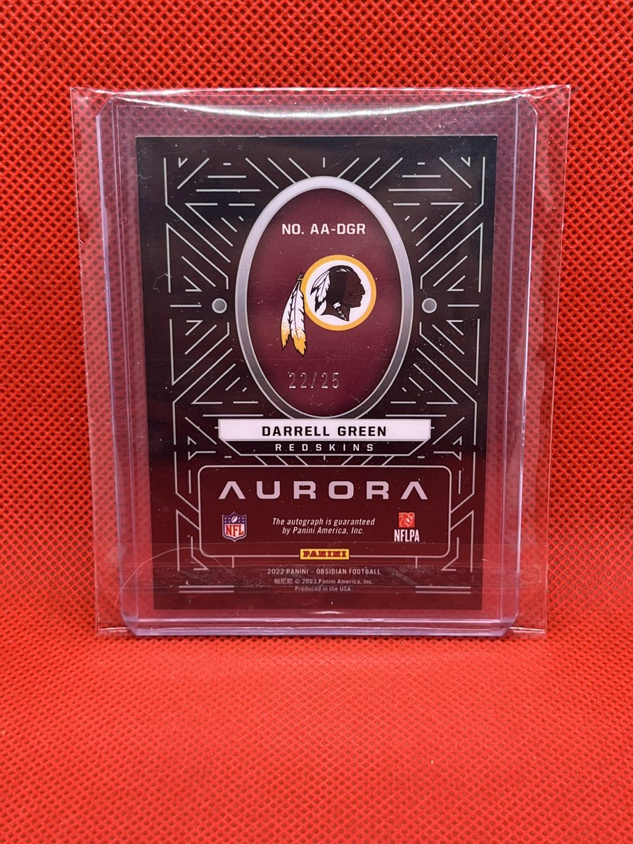 Millssports23's tweet image. Just sold this to a great customer!!  More Obsidian in my store. Link in my bio. #darrellgreen #obsidian