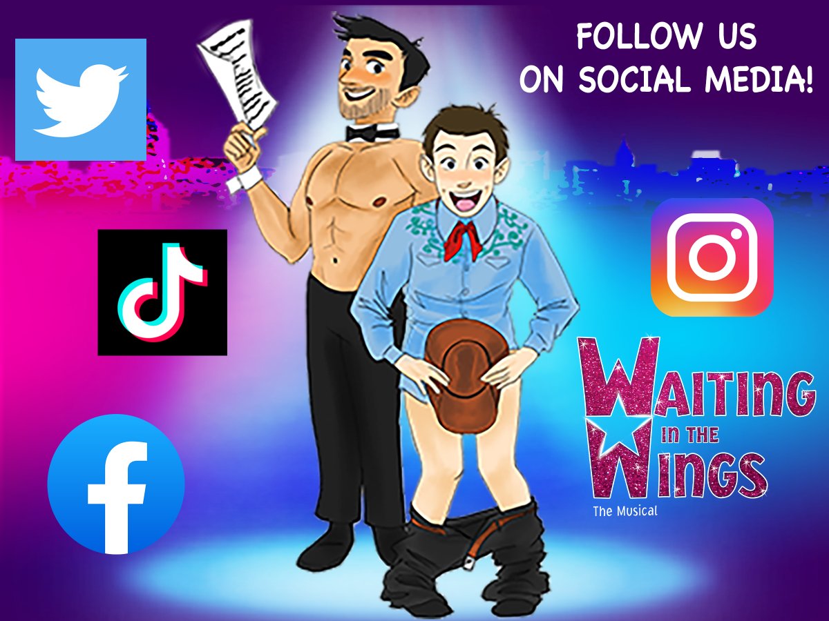 Be sure to follow us on all of our social media channels to stay up to date on our Off-Broadway production!  Some awesome behind-the-scenes content is coming your way tomorrow!!!
Facebook: facebook.com/JJSpotlightPro…
Instagram: instagram.com/waitinginthewi…
TikTok: tiktok.com/@waitinginthew…