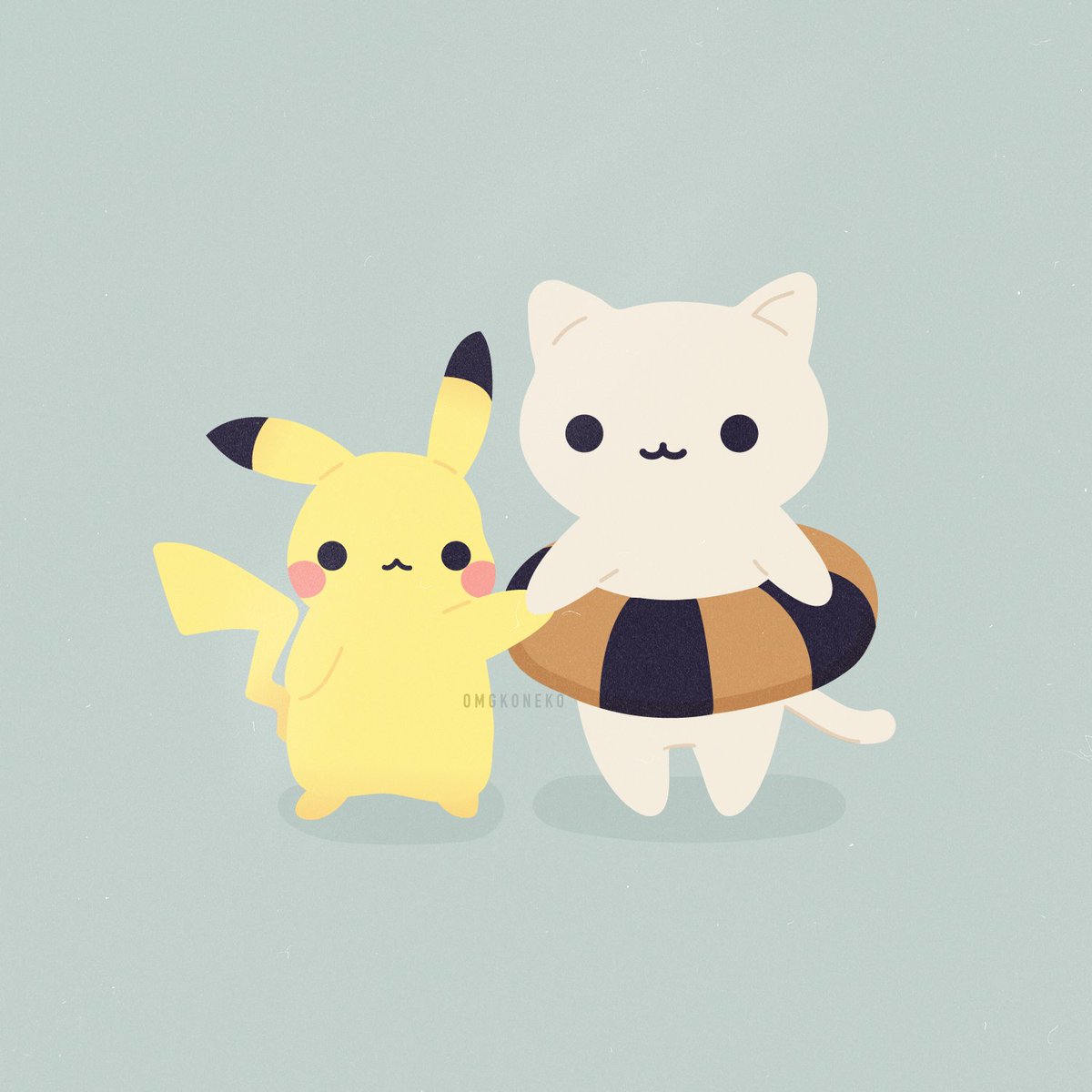 omgkoneko's tweet photo. In honour of Ash and Pikachu leaving Pokémon 😭

I stopped watching Pokémon a long time ago, but it will always be a core childhood memory and hold a special place in my heart.❣️

#digitalart 
#ThankyouAshandPikachu
#anipoke https://t.co/AB0AXEwMxH