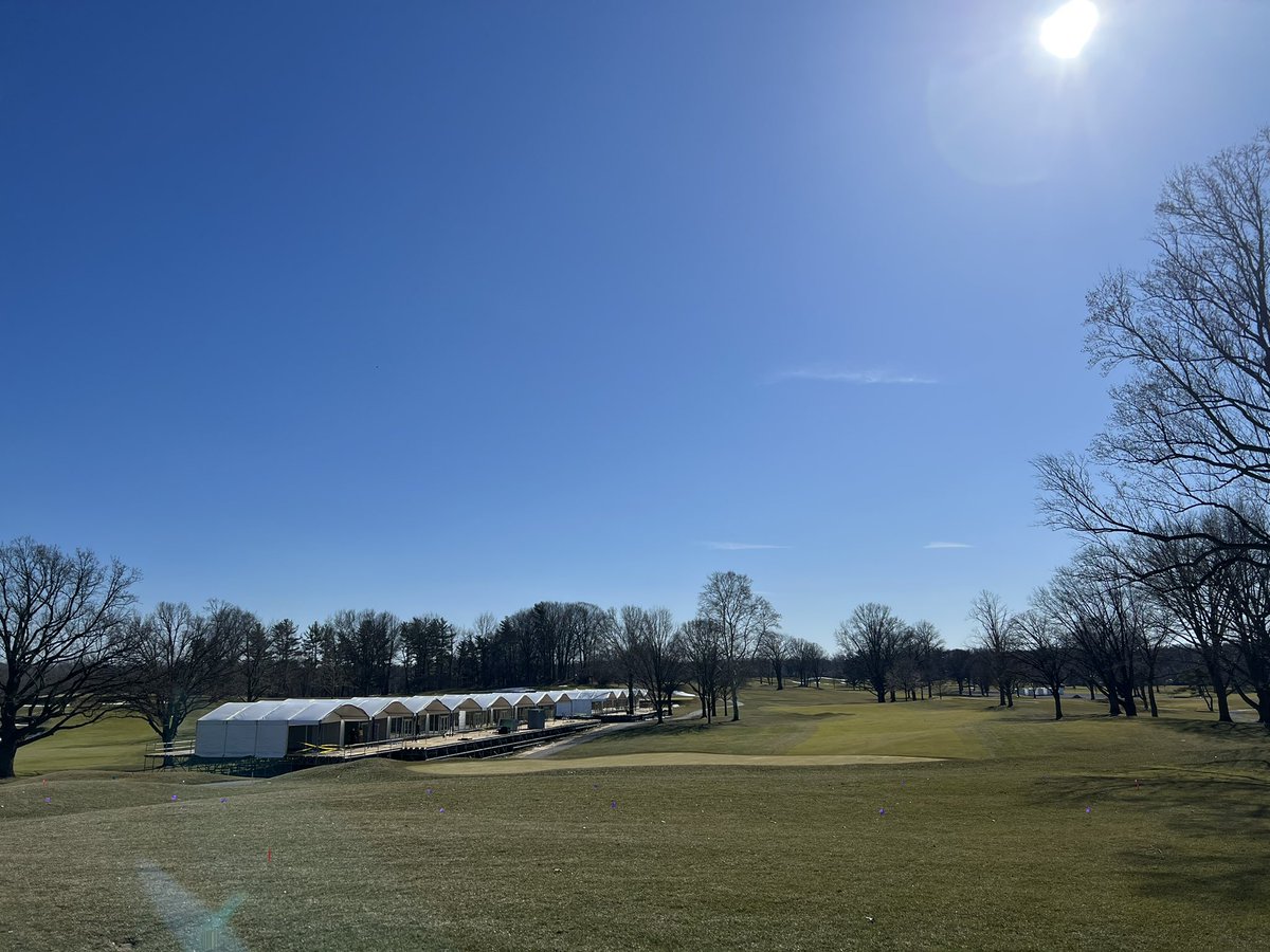 OakHill_Grounds's tweet photo. First week of spring brought warmer temps and sunshine! Big week of course clean up on the East and West. Great to have our seasonal staff back as well! 

Under 50 days till the #PGA Championship! 🏆⛳️

#BeTheBest
#SerElMejor https://t.co/cPEpfuEnNB