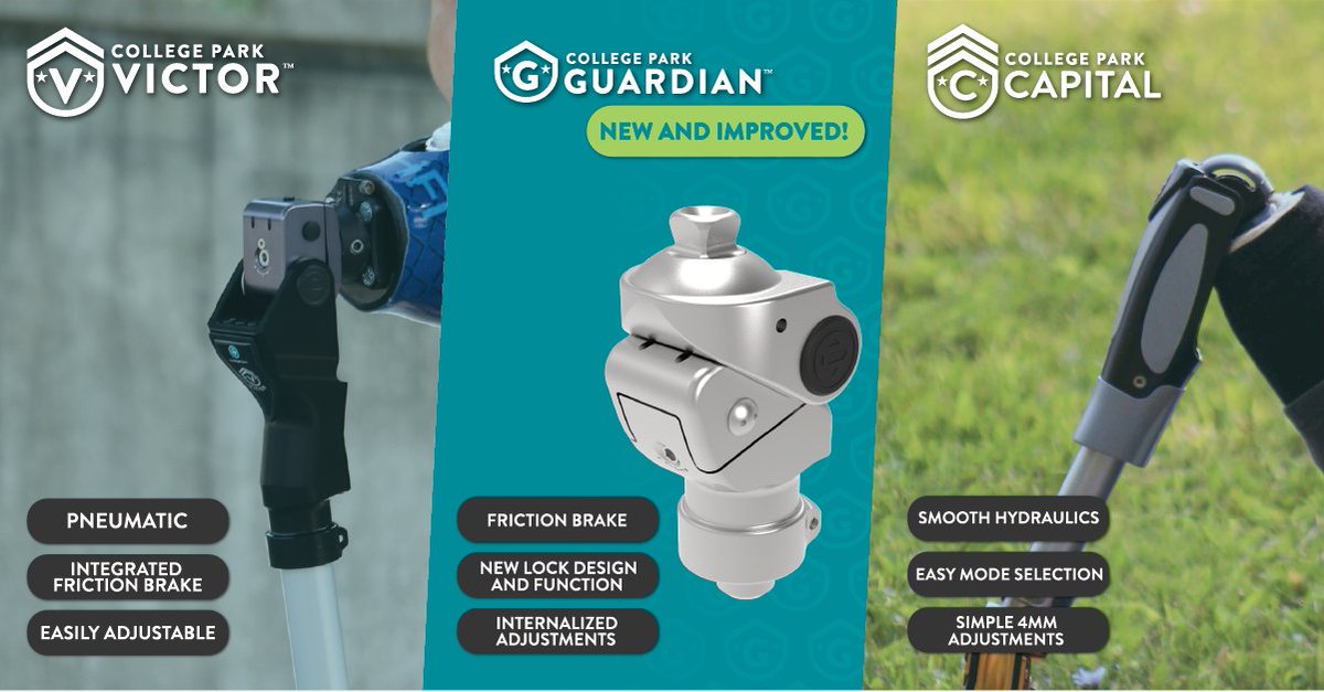 Have you ever tried any of College Park's lightweight knees? 🤩 The new and improved Guardian is now easier to use for both patients and clinicians. With the Guardian, Victor, and Capital, we offer innovative solutions for a wide range of people: college-park.com/lower-limb/kne…