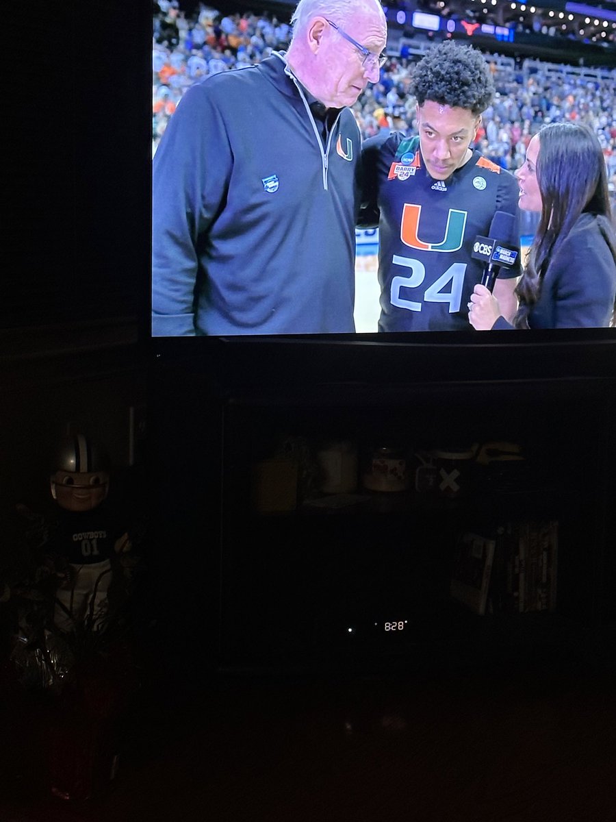 How bout them Canes knocking out the last #1 seed! 
Connection between Superior Donuts crew and Canes coach and Stud? #Canes #MarchMadness