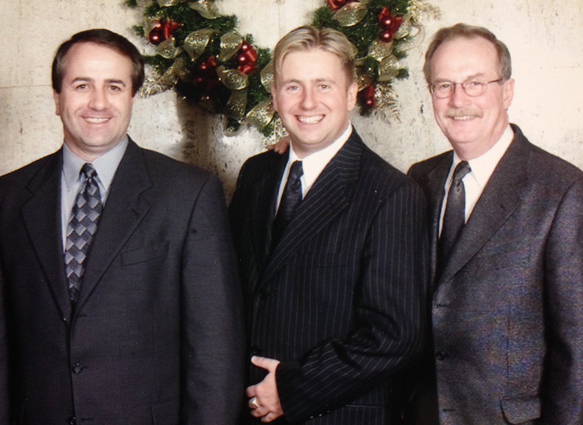 Flashback Friday Quiz:
This is… 

A. Page 5 of menswear from the “Sears” catalogue.

B. The “Calgary 7/Global News” Weather ‘Dream Team’ circa 2000. <a href="/jimmydhughes/">Jimmy Hughes</a> <a href="/paul_dunphy/">Paul Dunphy</a>
